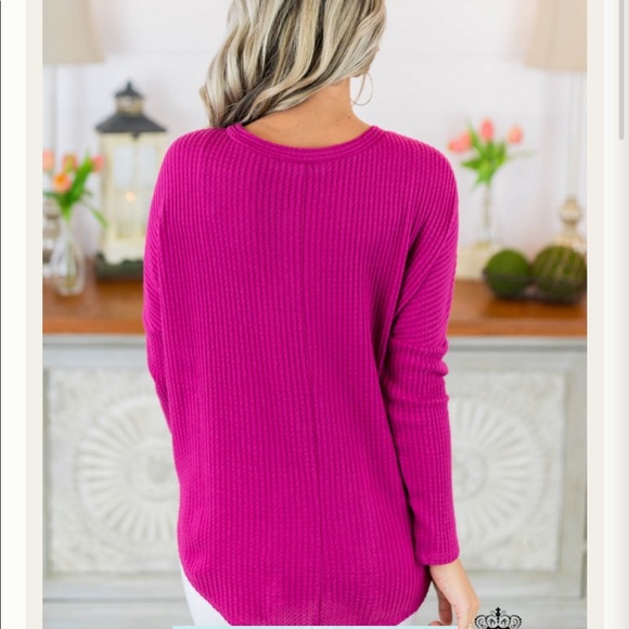 Waffle Knit Top - Picture 3 of 4